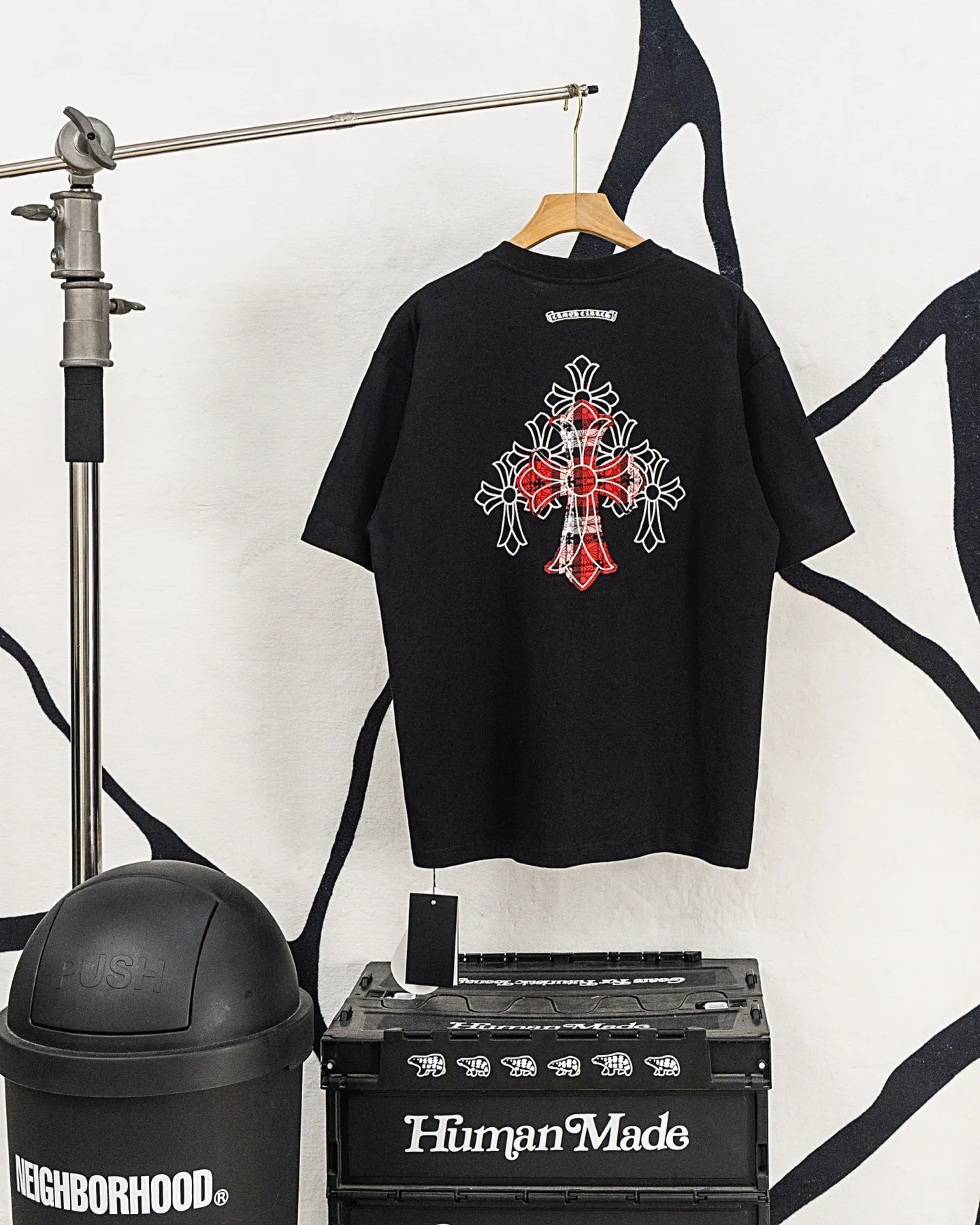 ：H 03 Chrome Hearts CH Black 2026 Authentic 0 Quality os 0 : Sizes: S M L XL
